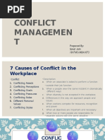 Conflict Management (Sonal Jain)