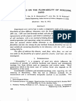 Some Studies On The Flowability of Moulding Sand: R. H. Khan I, Dr. N. S. Mahadevan 2