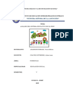 Analisis Del Sistema Educativo