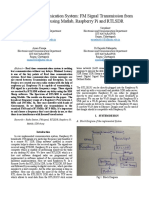 Real Time Communication System: FM Signal Transmission From Radio Station Using Matlab, Raspberry Pi and RTLSDR