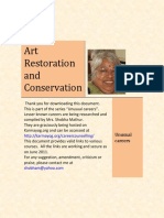 Art Restoration and Conservation