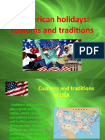 American Holidays: Customs and Traditions