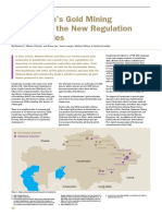 Kazakhstan's Gold Mining Sector and The New Regulation On Gold Sales