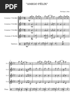 AMIGO FÉLIX DOREB - Partitura y Partes