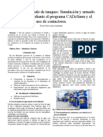 Circuito Industrial de Llenado 3 Tanques