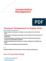 Transportation Management