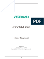 K7VT4A Pro: User Manual