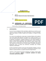 Informe Sustentado - Modificacion 26990 Premio Eduardo Avaroa Industrias Culturales