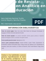 TEA y Su Relación Con Los Procesos Motores de Desarrollo