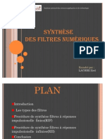 Projet Synthèse Des Filtres Numériques