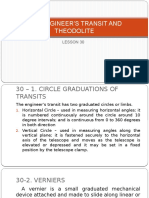 The Engineer'S Transit and Theodolite: Lesson 30