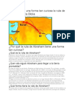 Por Qué Tiene Una Forma Tan Curiosa La Ruta de Abraham