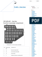 Volkswagen Golf mk5 - Fuse Box Diagram - Auto Genius