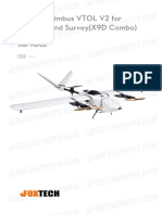 Foxtech Nimbus VTOL V2 For Mapping and Survey (X9D Combo) : User Manual