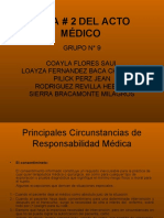 Acto Medico y Responsabilidad Medica