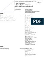 U.S. District Court District of South Carolina (Columbia) CIVIL DOCKET FOR CASE #: 3:13 CV 01223 JFA