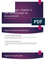 Kinesiology: Chapter 2 (An Introduction To Movement) : DR: Iqra Karamat