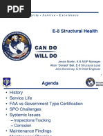 E-8 Structural Health: Integrity - Service - Excellence