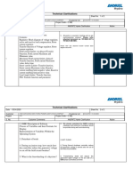 Technical Clarification Sheet