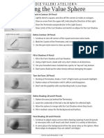 Drawing The Value Sphere: Block-In Contour: 2H Pencil