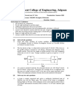 Government College of Engineering, Jalgoan: Instructions To Candidates