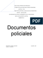 Documentos Policiales