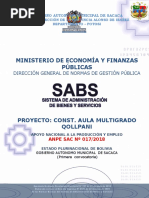 Ministerio de Economía Y Finanzas Públicas: Dirección General de Normas de Gestión Pública