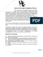 Psicologia Da 10 Classe - Magistério Primário PDF