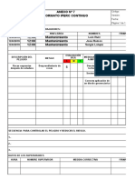 Anexo #7 Formato Iperc Continuo: Código: Versión: Fecha: Página 1 de 1 Logo Empresa