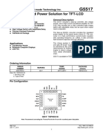 Integrated Power Solution For TFT-LCD: Global Mixed-Mode Technology Inc