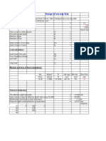 Design of One Way Slab: Load Calculation