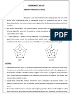 Experiment No: 09: Aim: Backtracking Ii: Implement Hamiltonian Cycle. Theory