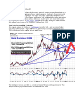 Gold Market Forecast 2010