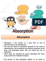 Pharmacokinetics Absorption - PDF