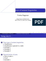 7.2 Isolated Singular Points