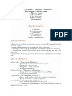 Daffodils Lesson Plan