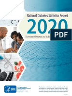 National Diabetes Statistics Report