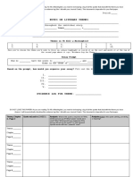 Theme Evidence Log