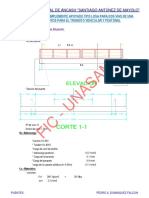 DISEÑO DE UN PUENTE SIMPLEMENTE APOYADO DE TIPO LOSA DE 8.60 M DE LUZ