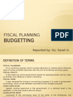 Fiscal Planning