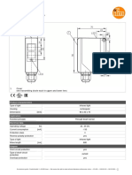 Through-Beam Sensor Transmitter: 1 Cover One Transmitting Diode Each in Upper and Lower Lens