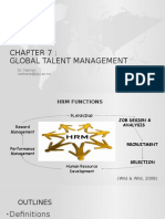 Global Talent Management: Dr. Nathan Nathane@ipu - Ac.nz