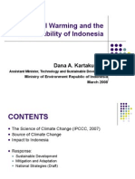 Global Warming and Sustainability of Indonesia