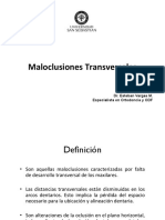 Maloclusiones Transversales PDF