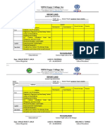 MDM-Sagay College, Inc: Report Card