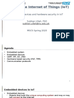 Securing The Internet of Things-Lecture 14