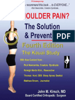 Shoulder Pain The Solution Prevention Fourth Edition