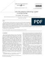 A Fracture Mechanics Life Prediction Methodology Applied To Dovetail Fretting