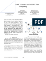 Study On Fault Tolerance Methods