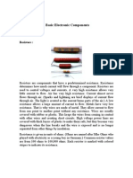 Basic Electronic Components: Resistors